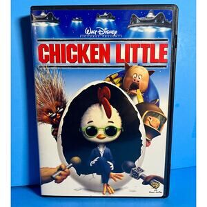 Disney Chicken Little DVD (2005) Widescreen, Bonus Features, Complete Kids Movie